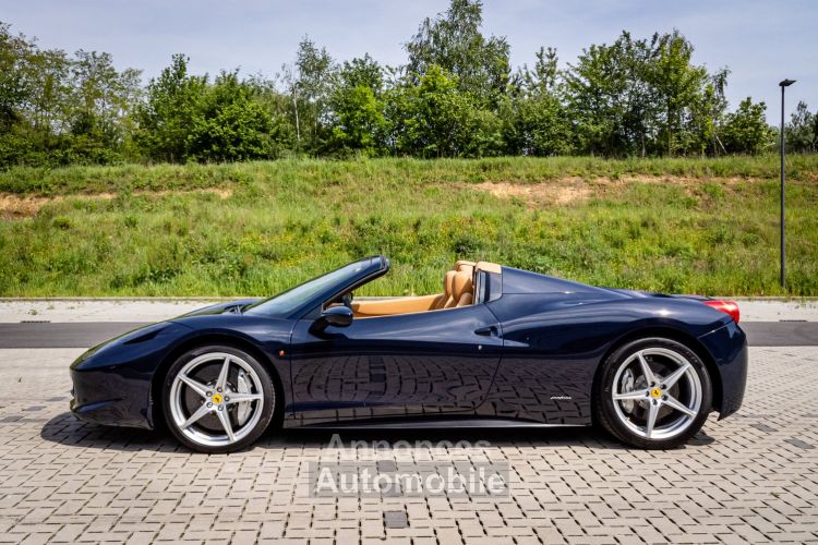 Ferrari 458 Italia Spider Bleu Pozzi - Garantie Power 1 An - <small></small> 239.900 € <small>TTC</small> - #4