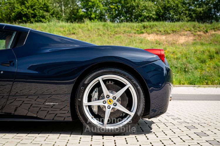 Ferrari 458 Italia Spider Bleu Pozzi - Garantie Power 1 An - <small></small> 239.900 € <small>TTC</small> - #6