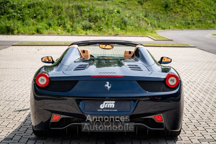 Ferrari 458 Italia Spider Bleu Pozzi - Garantie Power 1 An - <small></small> 239.900 € <small>TTC</small> - #8