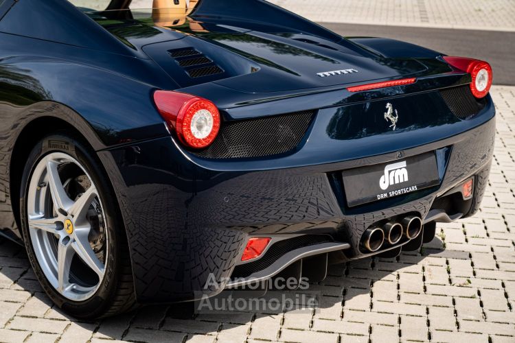 Ferrari 458 Italia Spider Bleu Pozzi - Garantie Power 1 An - <small></small> 239.900 € <small>TTC</small> - #13