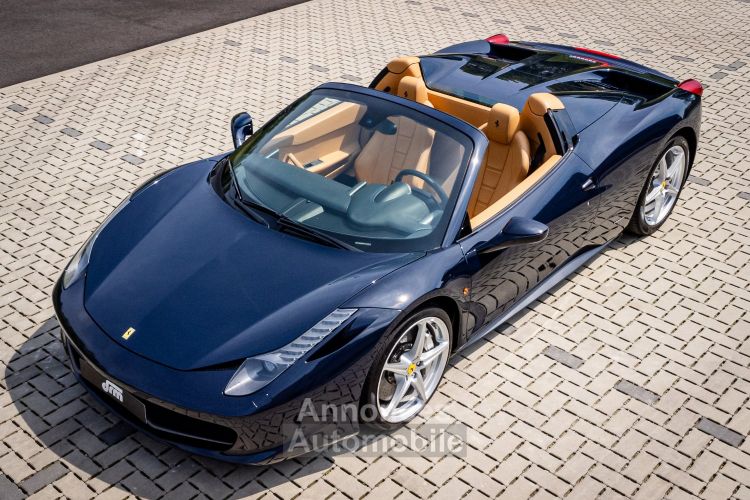 Ferrari 458 Italia Spider Bleu Pozzi - Garantie Power 1 An - <small></small> 239.900 € <small>TTC</small> - #14