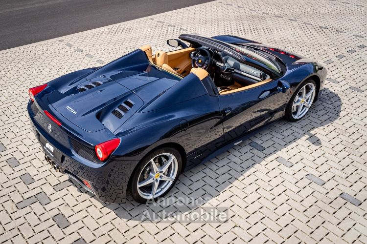 Ferrari 458 Italia Spider Bleu Pozzi - Garantie Power 1 An - <small></small> 239.900 € <small>TTC</small> - #17