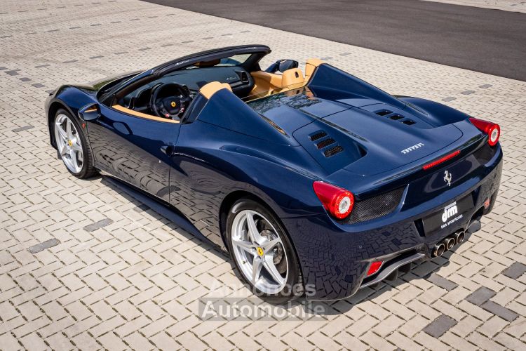 Ferrari 458 Italia Spider Bleu Pozzi - Garantie Power 1 An - <small></small> 239.900 € <small>TTC</small> - #18