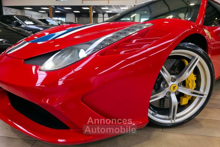 Ferrari 458 SPECIALE 4.5 605 FRANCAISE ROSO CARSA / BANDES NART / HARNAIS - <small></small> 385.000 € <small>TTC</small> - #3