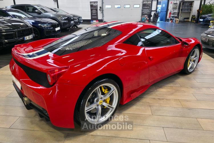 Ferrari 458 SPECIALE 4.5 605 FRANCAISE ROSO CARSA / BANDES NART / HARNAIS - <small></small> 385.000 € <small>TTC</small> - #7