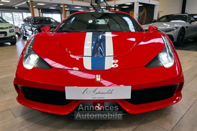 Ferrari 458 SPECIALE 4.5 605 FRANCAISE ROSO CARSA / BANDES NART / HARNAIS - <small></small> 385.000 € <small>TTC</small> - #21