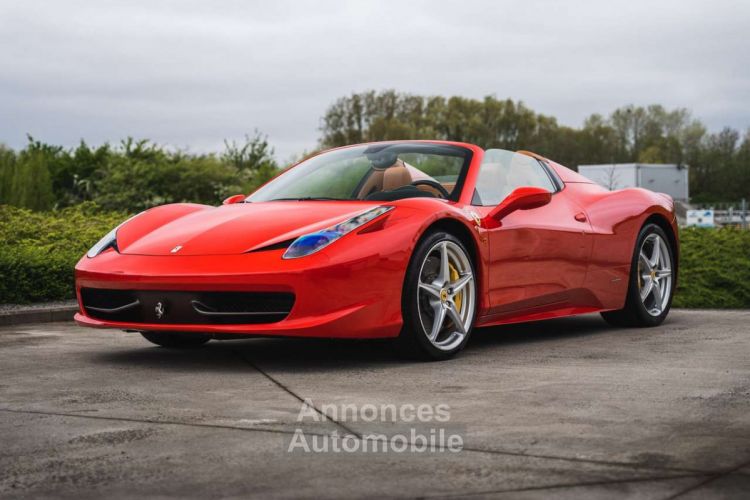 Ferrari 458 Spider Rosso Corsa Cuoio 13.630 KM! - <small></small> 249.900 € <small>TTC</small> - #2