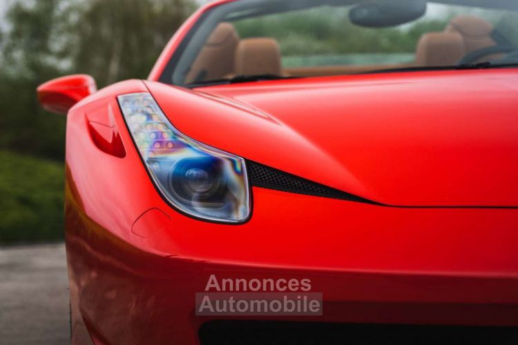 Ferrari 458 Spider Rosso Corsa Cuoio 13.630 KM! - <small></small> 249.900 € <small>TTC</small> - #5