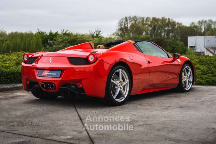 Ferrari 458 Spider Rosso Corsa Cuoio 13.630 KM! - <small></small> 249.900 € <small>TTC</small> - #11