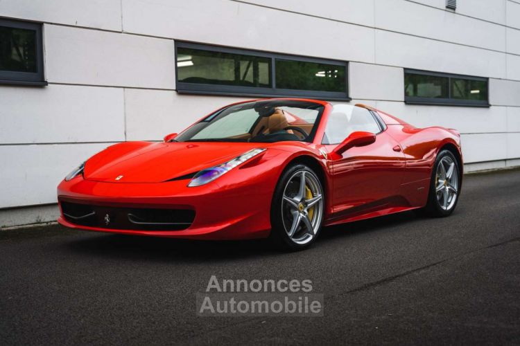 Ferrari 458 Spider Rosso Corsa Cuoio 13.630 KM! - <small></small> 249.900 € <small>TTC</small> - #29