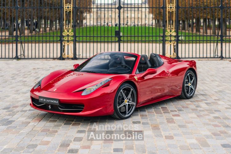 Ferrari 458 Spider *Rosso Fuoco, Atelier Spec* - <small></small> 249.000 € <small>TTC</small> - #1