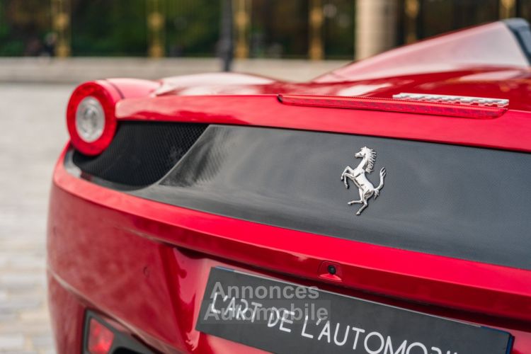Ferrari 458 Spider *Rosso Fuoco, Atelier Spec* - <small></small> 249.000 € <small>TTC</small> - #56