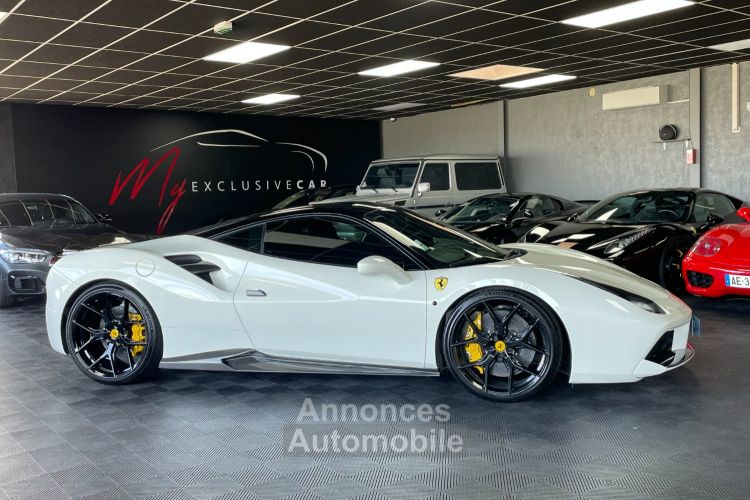 Ferrari 488 GTB - Origine France POZZI - Sièges Racing - Pack Carbone Extérieur Et Intérieur - Jupes Latérales Et Becquet AR Carbone Novitec - Gar. 12 Mois - <small></small> 219.900 € <small>TTC</small> - #6