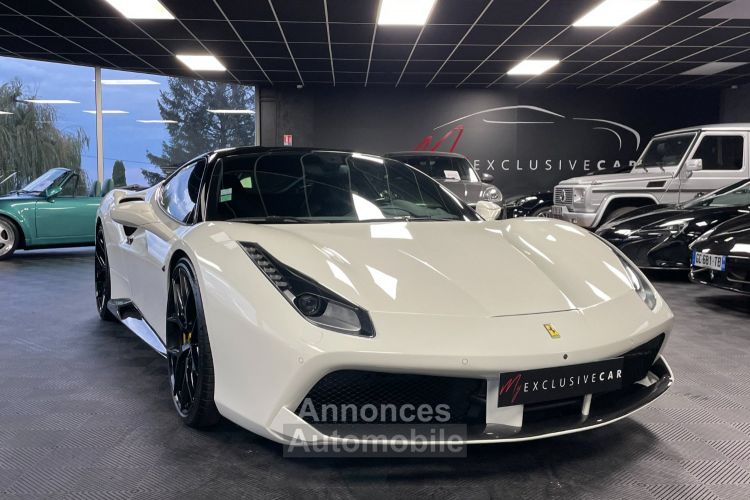 Ferrari 488 GTB - Origine France POZZI - Sièges Racing - Pack Carbone Extérieur Et Intérieur - Jupes Latérales Et Becquet AR Carbone Novitec - Gar. 12 Mois - <small></small> 219.900 € <small>TTC</small> - #13