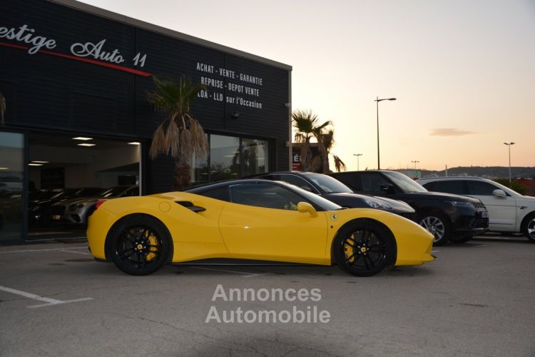 Ferrari 488 GTB 3.9 V8 670 CV FULL CARBON Giallo Modena LIFT JBL LOA : 1 730 Euros Par Mois - <small></small> 219.900 € <small>TTC</small> - #2