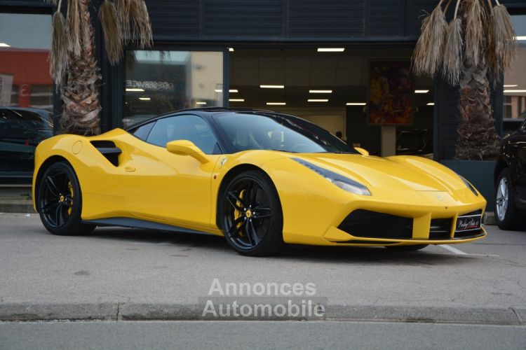 Ferrari 488 GTB 3.9 V8 670 CV FULL CARBON Giallo Modena LIFT JBL LOA : 1 730 Euros Par Mois - <small></small> 219.900 € <small>TTC</small> - #3