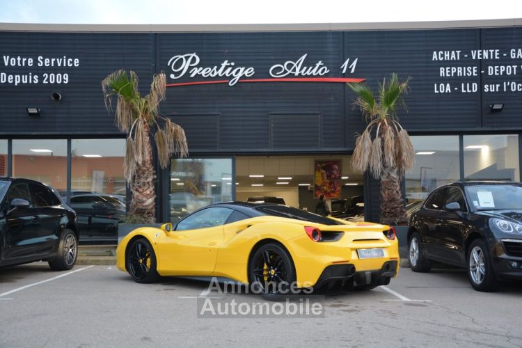 Ferrari 488 GTB 3.9 V8 670 CV FULL CARBON Giallo Modena LIFT JBL LOA : 1 730 Euros Par Mois - <small></small> 219.900 € <small>TTC</small> - #4