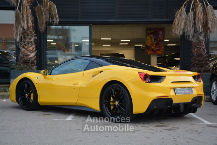 Ferrari 488 GTB 3.9 V8 670 CV FULL CARBON Giallo Modena LIFT JBL LOA : 1 730 Euros Par Mois - <small></small> 219.900 € <small>TTC</small> - #5