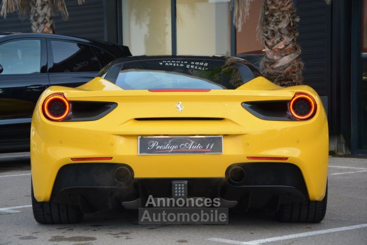 Ferrari 488 GTB 3.9 V8 670 CV FULL CARBON Giallo Modena LIFT JBL LOA : 1 730 Euros Par Mois - <small></small> 219.900 € <small>TTC</small> - #6