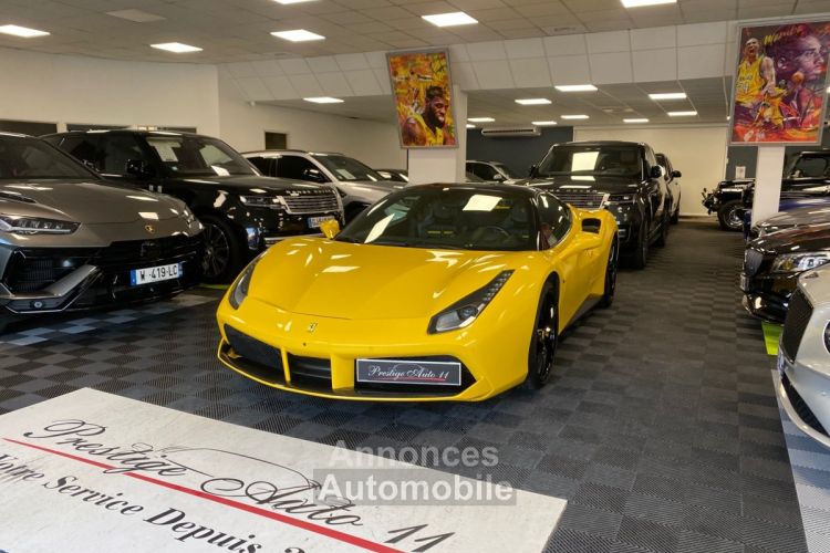 Ferrari 488 GTB 3.9 V8 670 CV FULL CARBON Giallo Modena LIFT JBL LOA : 1 730 Euros Par Mois - <small></small> 219.900 € <small>TTC</small> - #22