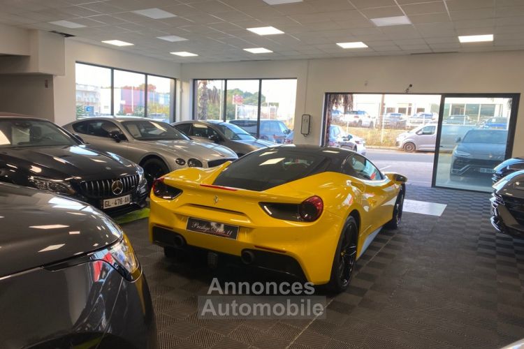 Ferrari 488 GTB 3.9 V8 670 CV FULL CARBON Giallo Modena LIFT JBL LOA : 1 730 Euros Par Mois - <small></small> 219.900 € <small>TTC</small> - #26