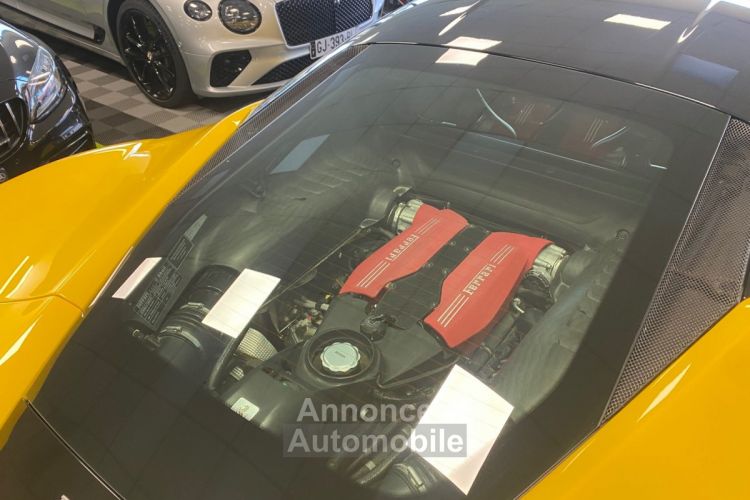 Ferrari 488 GTB 3.9 V8 670 CV FULL CARBON Giallo Modena LIFT JBL LOA : 1 730 Euros Par Mois - <small></small> 219.900 € <small>TTC</small> - #35