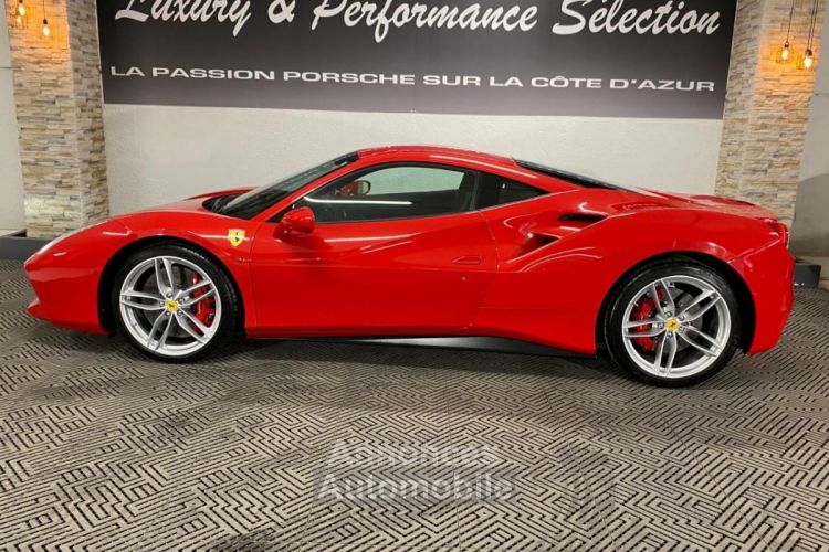 Ferrari 488 GTB 670ch - 29000km - Origine France Pozzi - Rosso corsa - Voland led carbone - Surpiqures - <small></small> 219.990 € <small>TTC</small> - #2