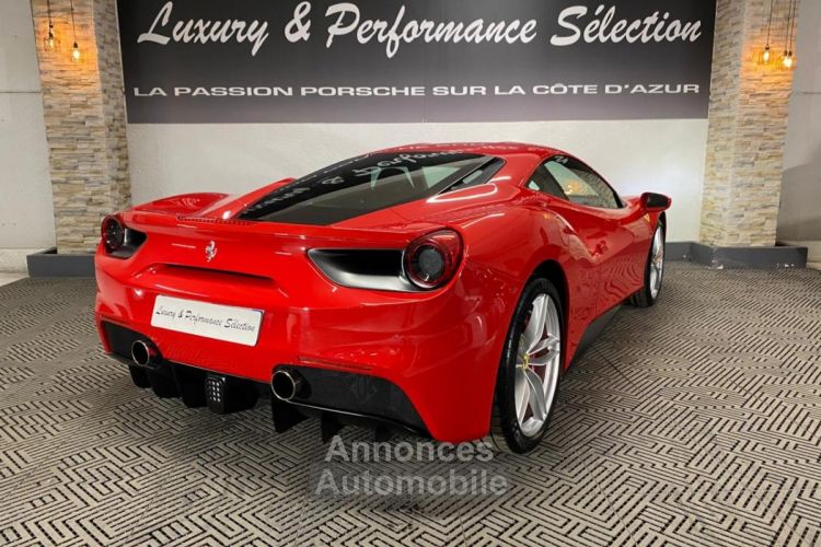 Ferrari 488 GTB 670ch - 29000km - Origine France Pozzi - Rosso corsa - Voland led carbone - Surpiqures - <small></small> 219.990 € <small>TTC</small> - #6