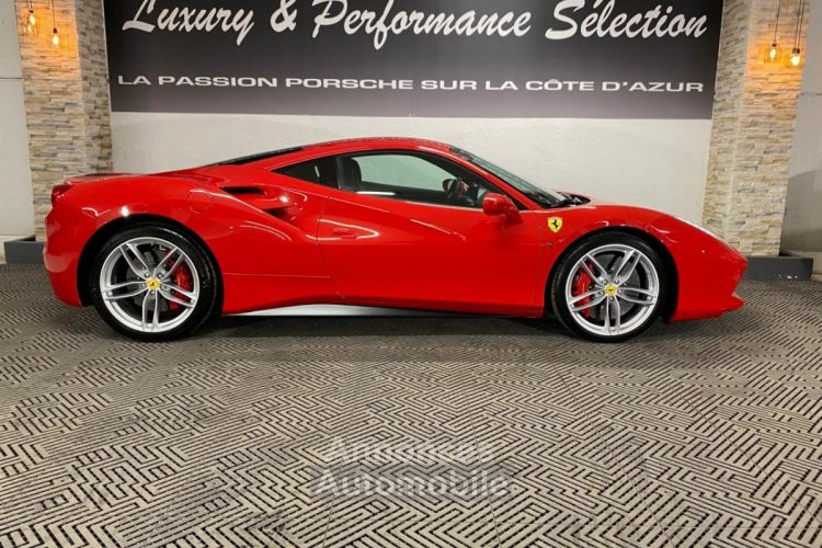 Ferrari 488 GTB 670ch - 29000km - Origine France Pozzi - Rosso corsa - Voland led carbone - Surpiqures - <small></small> 219.990 € <small>TTC</small> - #7