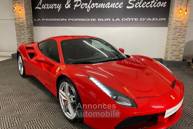 Ferrari 488 GTB 670ch - 29000km - Origine France Pozzi - Rosso corsa - Voland led carbone - Surpiqures - <small></small> 219.990 € <small>TTC</small> - #8