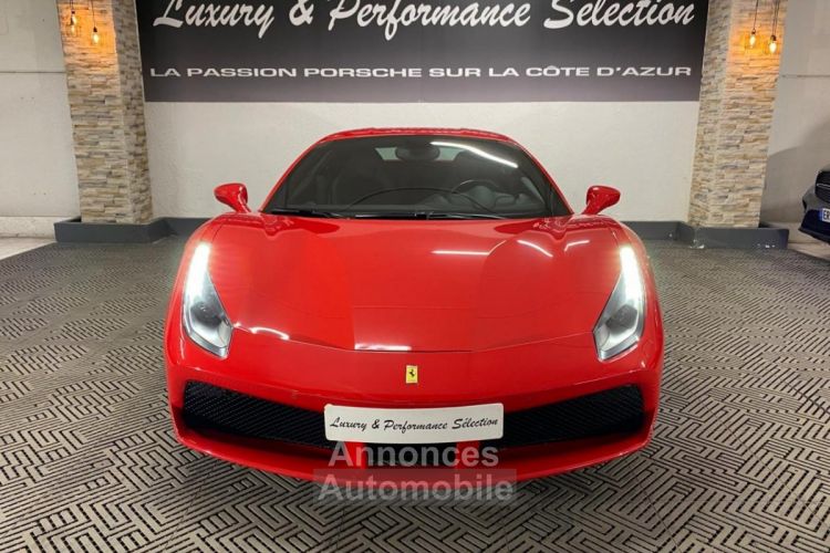 Ferrari 488 GTB 670ch - 29000km - Origine France Pozzi - Rosso corsa - Voland led carbone - Surpiqures - <small></small> 219.990 € <small>TTC</small> - #9