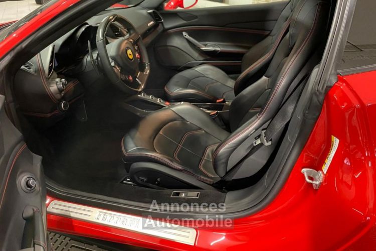 Ferrari 488 GTB 670ch - 29000km - Origine France Pozzi - Rosso corsa - Voland led carbone - Surpiqures - <small></small> 219.990 € <small>TTC</small> - #10