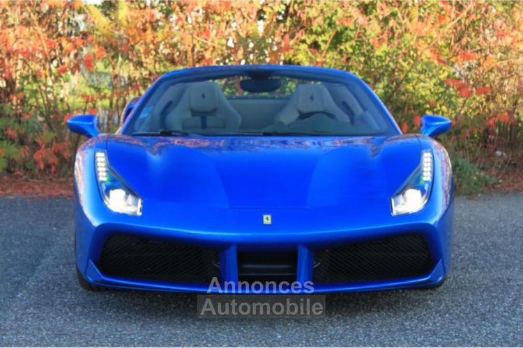 Ferrari 488 Spider | LLD 2290e-Mois BLU CORSA TORTORA CARBON LIFT - <small></small> 247.900 € <small>TTC</small> - #9