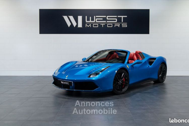 Ferrari 488 Spider V8 3.9 670 – Immat France 108K Options Configuration Atelier Carbone Lift Display Carplay JBL 1703EMOIS - <small></small> 239.900 € <small>TTC</small> - #1