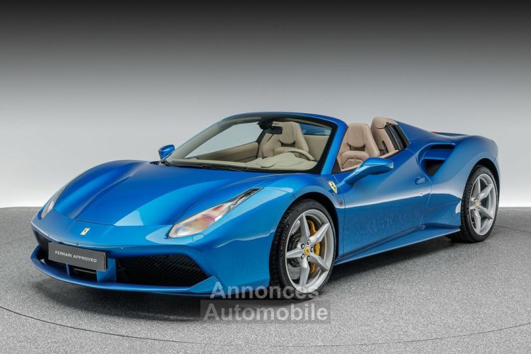 Ferrari 488 Spider V8 3.9 670 ch  Carbon Céramic * 1èreM * JBL * entretien Ferrari de 7 ans jusqu'au 04/20256 ° Garantie Ferrari Approved 21 mois Reconductible - <small></small> 265.990 € <small></small> - #4