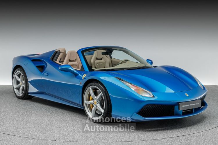 Ferrari 488 Spider V8 3.9 670 ch  Carbon Céramic * 1èreM * JBL * entretien Ferrari de 7 ans jusqu'au 04/20256 ° Garantie Ferrari Approved 21 mois Reconductible - <small></small> 265.990 € <small></small> - #10