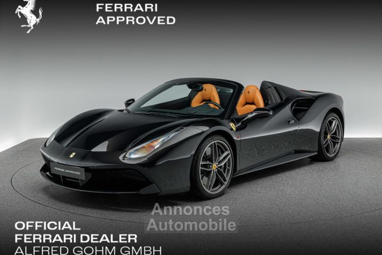 Ferrari 488 Spider V8 3.9 670 ch LIFT Carbon Céramic * entretien Ferrari de 7 ans jusqu'au 02/2025 ° Garantie Ferrari Approved 7 mois Reconductible - <small></small> 244.990 € <small>TTC</small> - #1