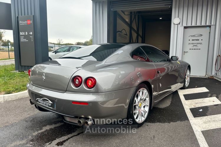 Ferrari 612 Scaglietti 5.7 V12 540ch F1-S One To Française Freins Céramique NEUFS Entretien + Distribution 2024 JA 20 Toit Photochromatique Caméra BOSE Régulateur Gtie 6 moi - <small></small> 119.990 € <small>TTC</small> - #3