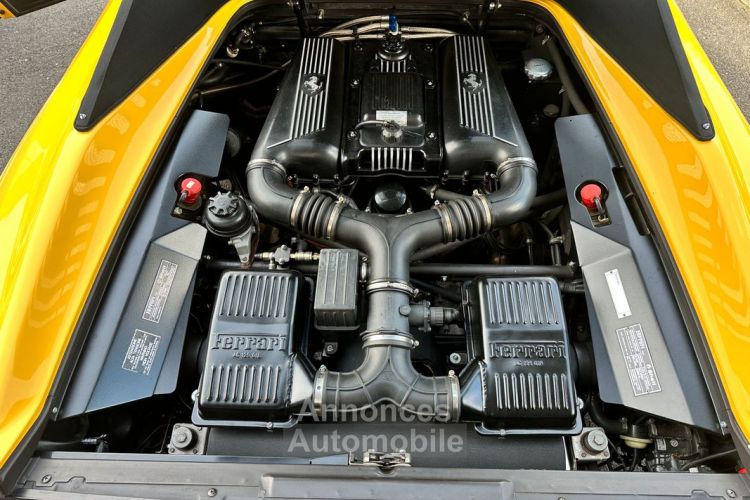 Ferrari F355 F 355 3.5i V8 Atmo 380ch F1 Spider Entretien complet Embrayage 20% Giallo Modena Cuir Nero Trousse + Sacoche Couvre-capote - <small></small> 74.990 € <small>TTC</small> - #5