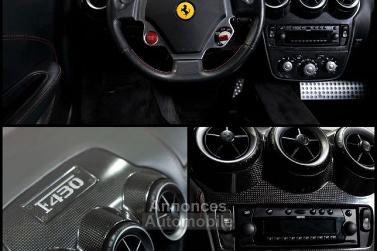 Ferrari F430 4.3 490 – Immat France Baquets Carbone Surpiqures - <small></small> 109.900 € <small>TTC</small> - #9