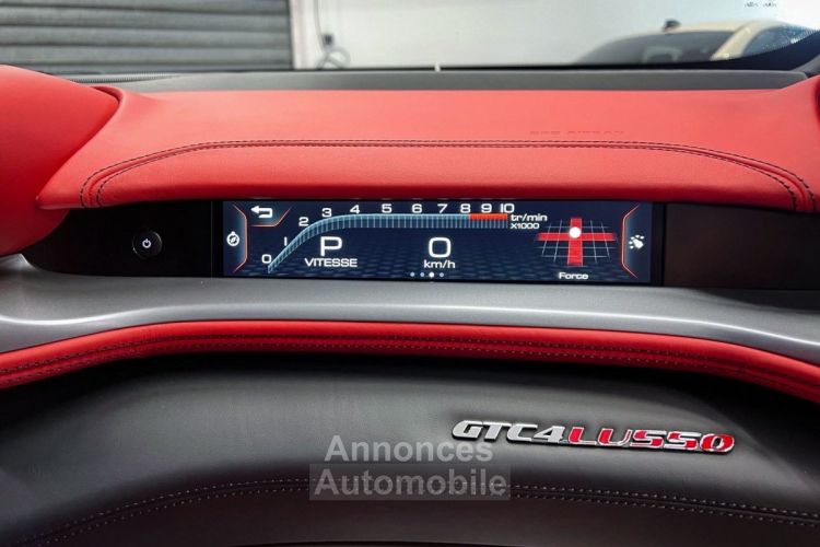 Ferrari GTC4 Lusso V12 BLU POZZI* INTERIEUR ROSSO FERRARI* CARNET FERRARI* GARANTIE POWER* VISIBLE EN AGENCE - <small></small> 235.000 € <small>TTC</small> - #19