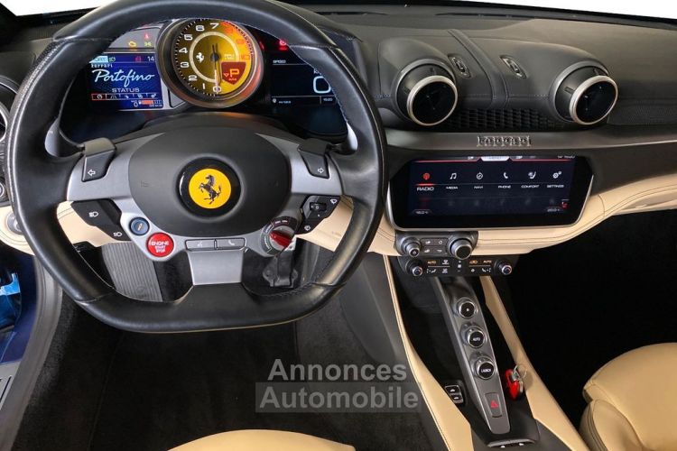 Ferrari Portofino V8 3.9 600 ch 4P °MAGNERIDE Carbon Céramic 1èreM ° entretien Ferrari de 7 ans jusqu'au 10/2026 ° Garantie Ferrari 10/2024 - <small></small> 219.990 € <small></small> - #9
