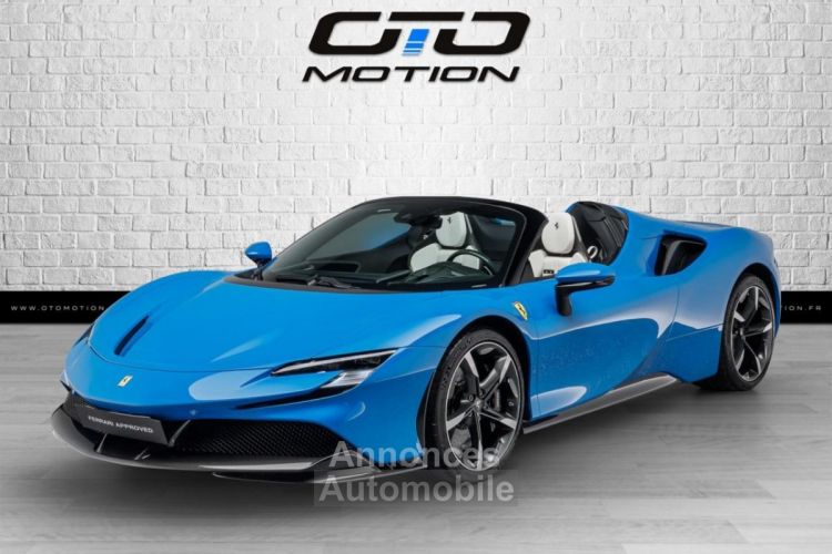 Ferrari SF90 Stradale Spider - Azzurro Dino - 4.0 V8 780 ch PHEV - <small></small> 638.990 € <small></small> - #1