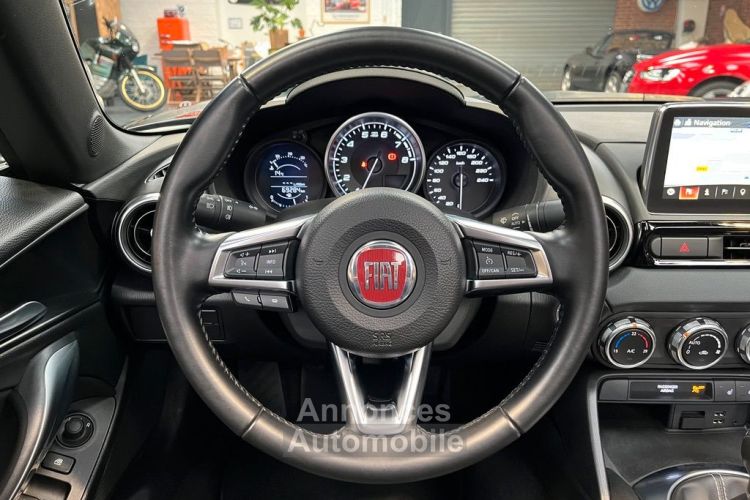 Fiat 124 Spider Lusso Plus 1.4L Turbo 140 ch Audio Bose Régulateur & Sièges Chauffants Carnet et suivi complet État exceptionnel - <small></small> 18.980 € <small>TTC</small> - #9