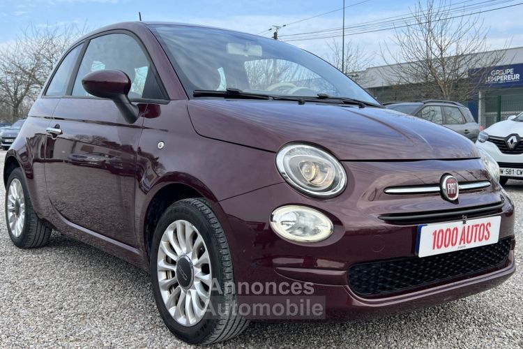 Fiat 500 1.2 8v 69ch Lounge - <small></small> 8.990 € <small>TTC</small> - #1