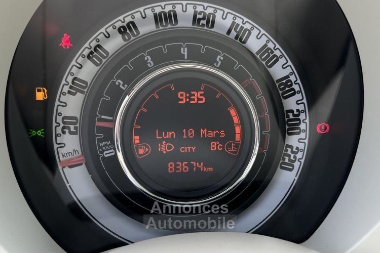 Fiat 500 1.2 8v 69ch Lounge - <small></small> 8.990 € <small>TTC</small> - #14