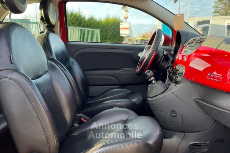 Fiat 500  LOUNGE 1.2 69CH 8CH FISCAUX - <small></small> 5.490 € <small>TTC</small> - #5