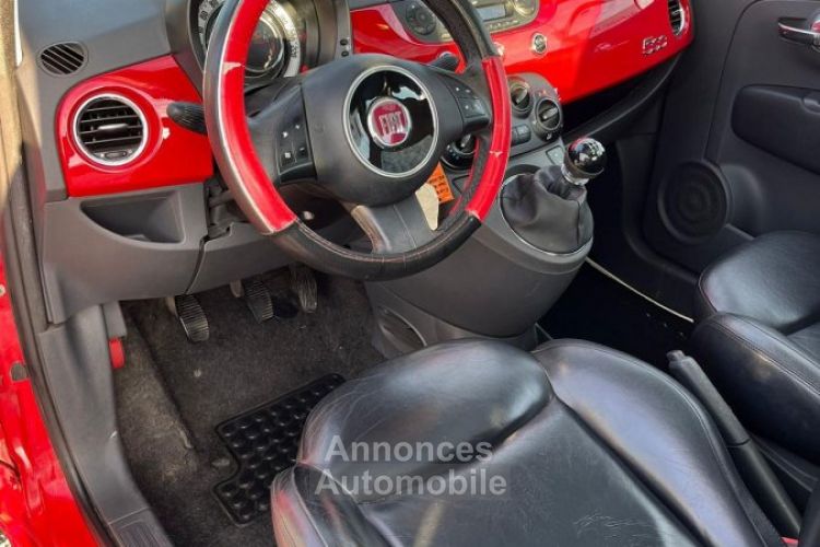 Fiat 500  LOUNGE 1.2 69CH 8CH FISCAUX - <small></small> 5.490 € <small>TTC</small> - #7