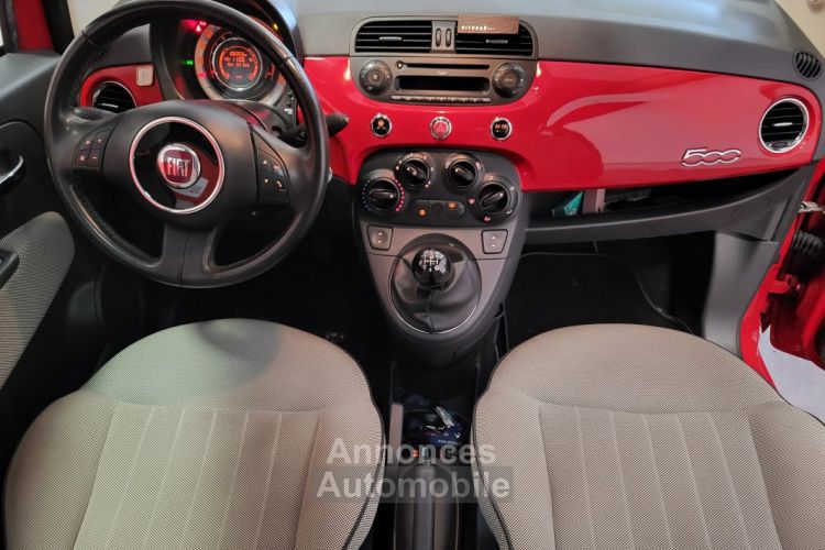 Fiat 500  LOUNGE 1.3 MULTIJET 95 TOIT PANO - <small></small> 7.090 € <small>TTC</small> - #13