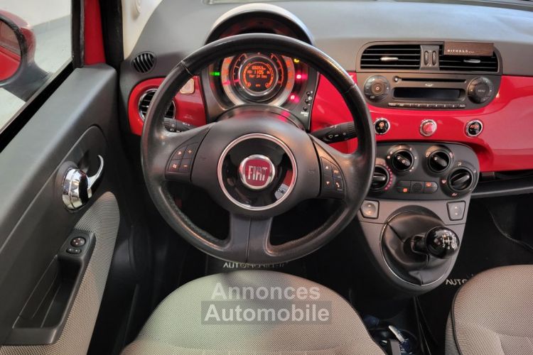 Fiat 500  LOUNGE 1.3 MULTIJET 95 TOIT PANO - <small></small> 7.090 € <small>TTC</small> - #14